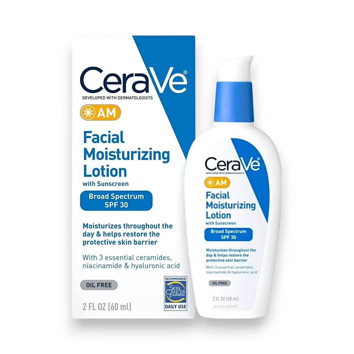 Cerave Facial Moisturising Lotion SPF30, 60ml Glagil