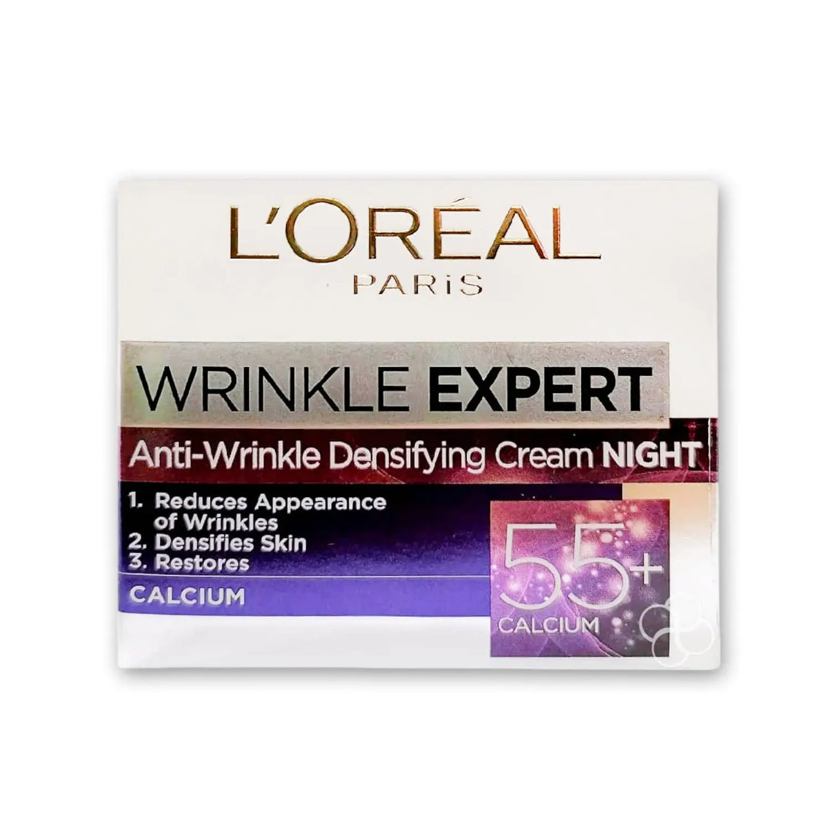 L'Oréal Paris Wrinkle Expert 55+ with Calcium 50ml Glagil