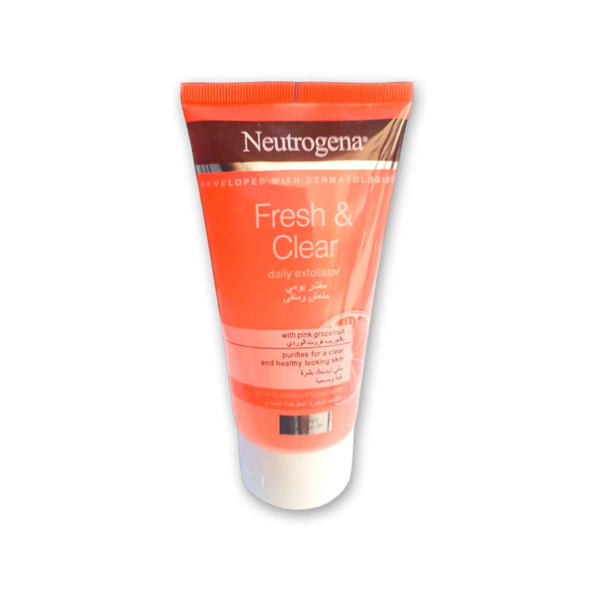 Neutrogena Fresh & Clear Daily Exfoliator with Pink Grapefruit 150ml Glagil