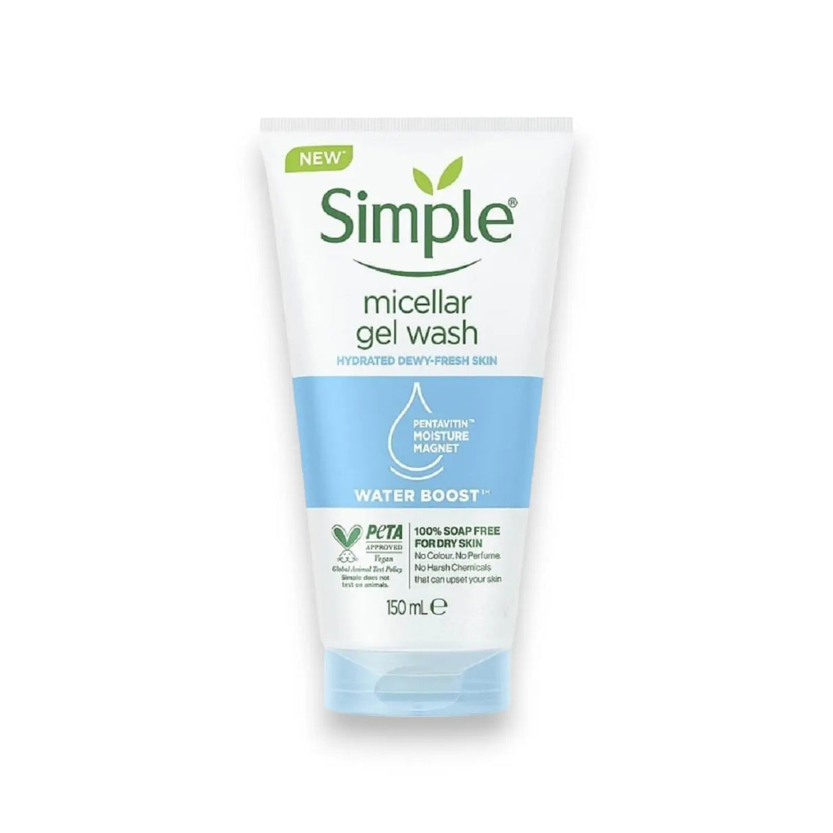 Simple Micellar Gel Wash Water Boost 150ml - Glagil