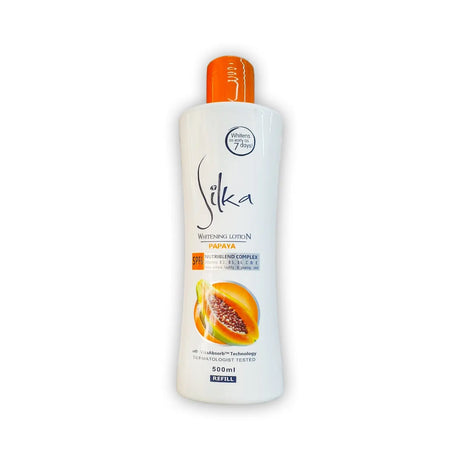 Silka Whitening Lotion with Papaya SPF 23 - 500ml Glagil