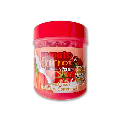 Tomato Carrot Shower Scrub 300g - Glagil