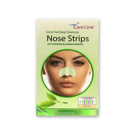 Care Line Green Tea  Nose Strips Glagil