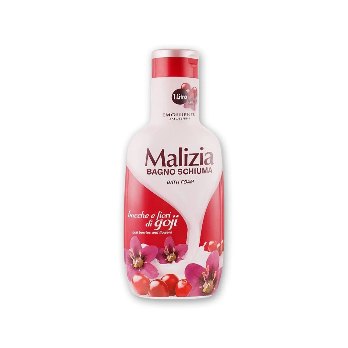 MALIZIA Bath Foam Bacche e Fiori di Goji 1000ML Glagil