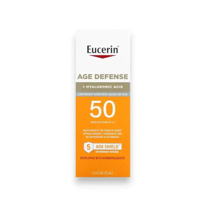 Eucerin Age Defence Hyaluronic Acid SPF50 - 75ml Glagil
