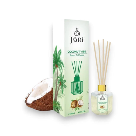 Jori Coconut Vibe Reed Diffuser 120ml Glagil