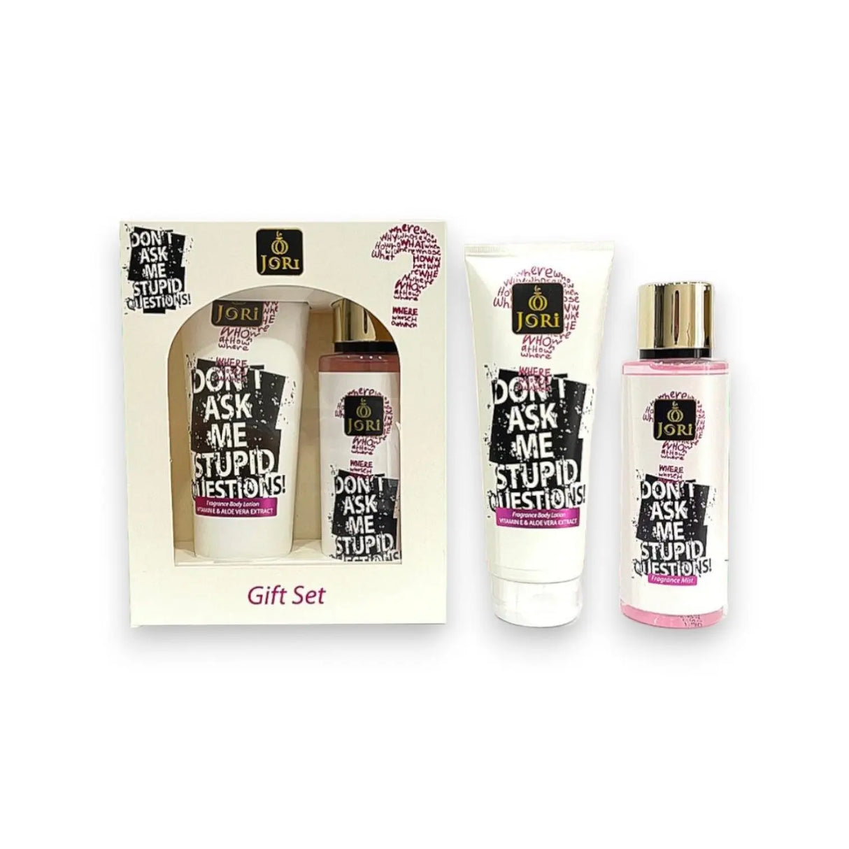 JORI DON’T ASK ME STUPID QUESTION GIFT SET 250ml Glagil