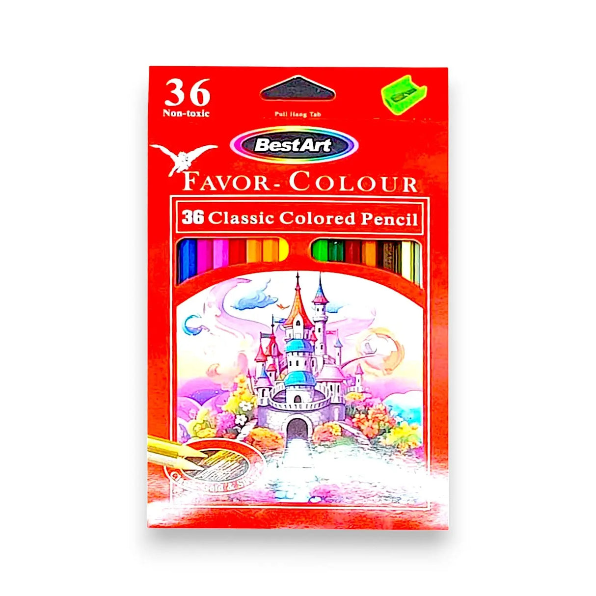 BestArt Favor-Colour 36 Classic Colored Pencils Glagil