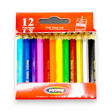 BestArt Fiber-Colour 12 Classic Colored Pencils Glagil