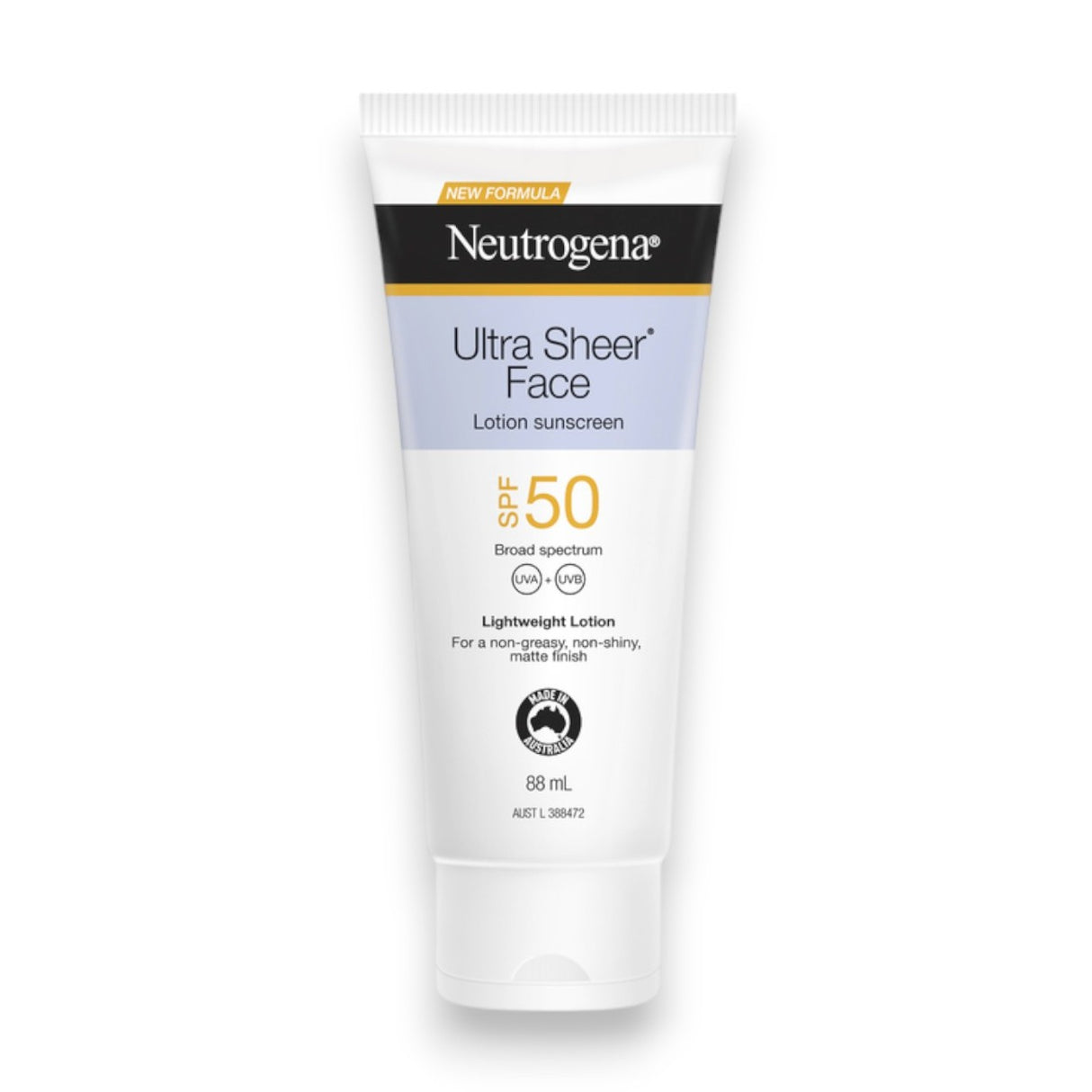 Neutrogena Ultra Sheer Face Lotion Sunscreen SPF50, 88ml - Glagil