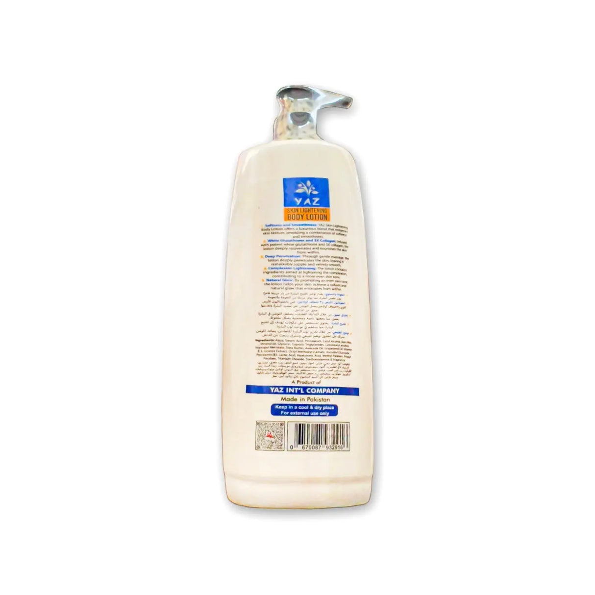 Yaz Double White Body Lotion 400ml - Glagil