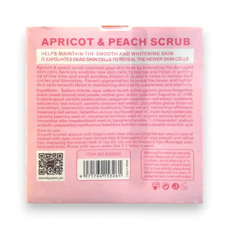 Estelin Apricot Face and Body Scrub 280g Glagil