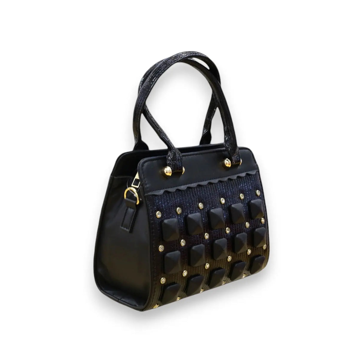 Studded Satchel Bag Glagil