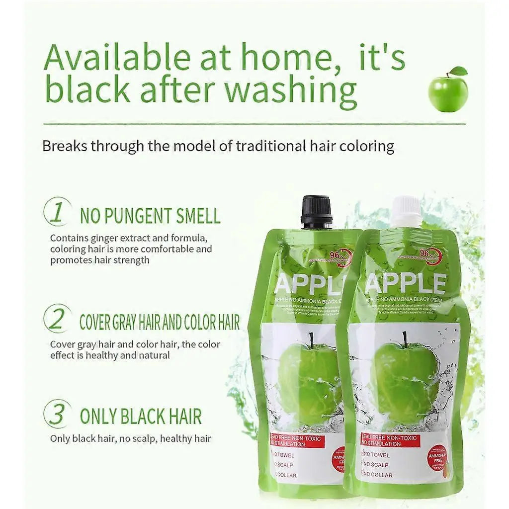 Apple No Ammonia Black Cream 1000ml Glagil