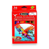 BestArt Favor-Colour 36 Classic Colored Pencils Glagil