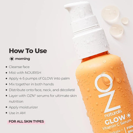 OZ Naturals Vitamin C Serum - Glow Formula Glagil