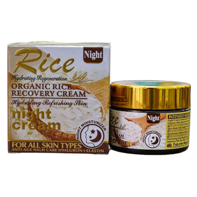 Rice Night Cream - Hydrating Regeneration & Recovery Glagil