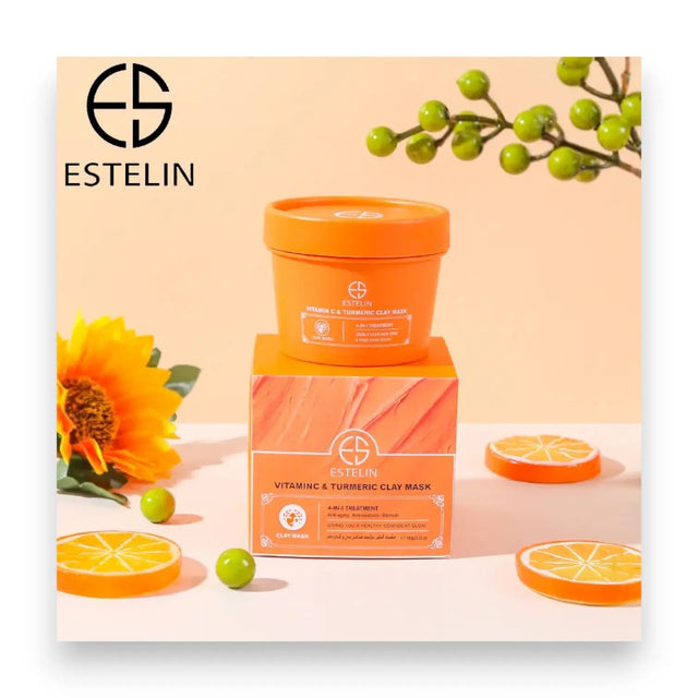 Estelin Vitamin C and Turmeric Clay Mask 100g Glagil