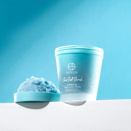 Estelin Sea Salt Face Body Scrub 280g Glagil