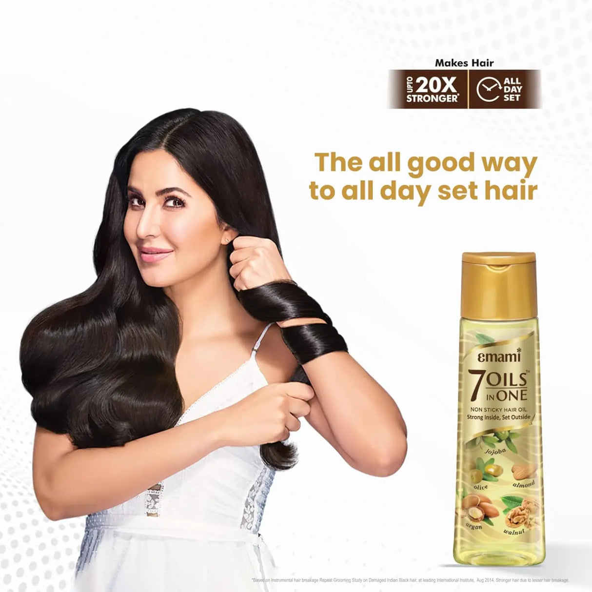 Emami 7 Oils In One Non-Sticky Hair Oil, 100ml Glagil