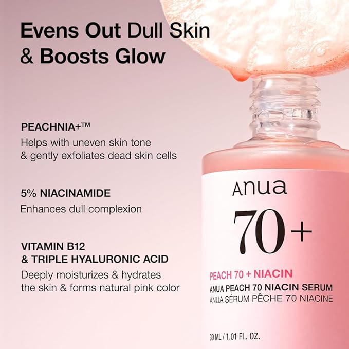 Anua Peach 70 Niacin Serum 30ml Glagil