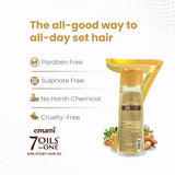 Emami 7 Oils In One Non-Sticky Hair Oil, 100ml Glagil