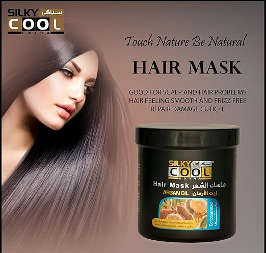 Silky Cool Macadamia Hair Mask 1000ml - Glagil