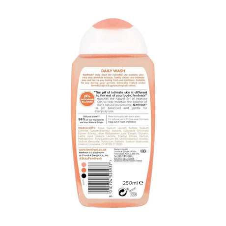 Femfresh Daily Wash Everyday,  250ml Glagil