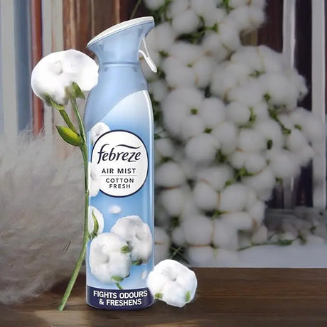 Febreze Cotton Fresh 2in1 Air Mist 185ml - Glagil
