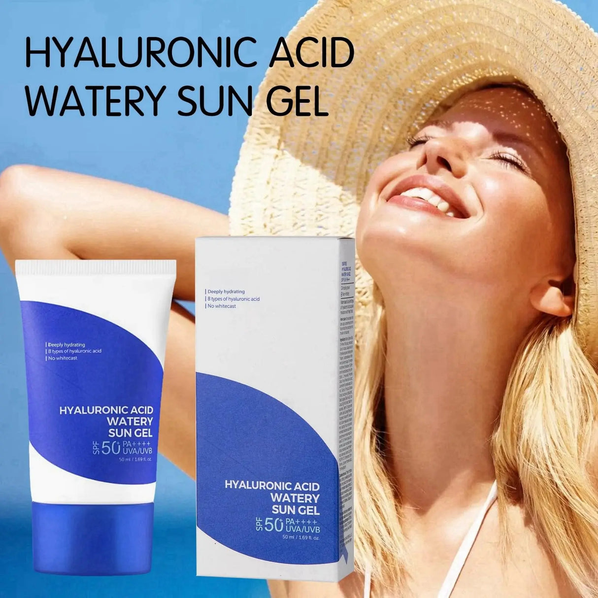 IsnTree Hyaluronic Acid Watery Sun Gel 50ml Glagil