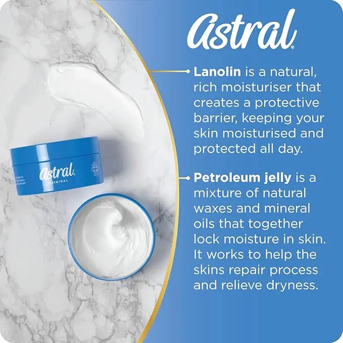 Astral Original Intensive Moisturiser 200ml Glagil