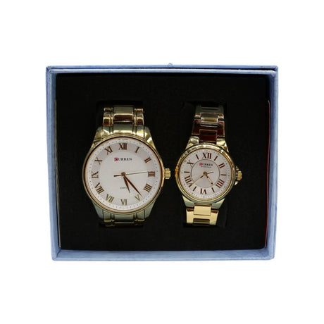 Curren Couple Watch Set Glagil