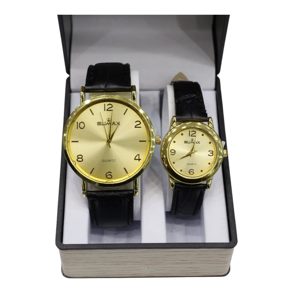 Sumax Couple Gold Watch Glagil