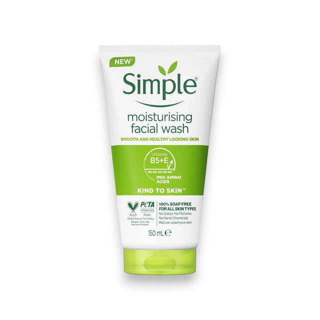 Simple Moisturising Facial Wash 150ML Glagil