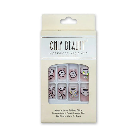 Only Beauty Wearable Nail Art 12pcs Glagil