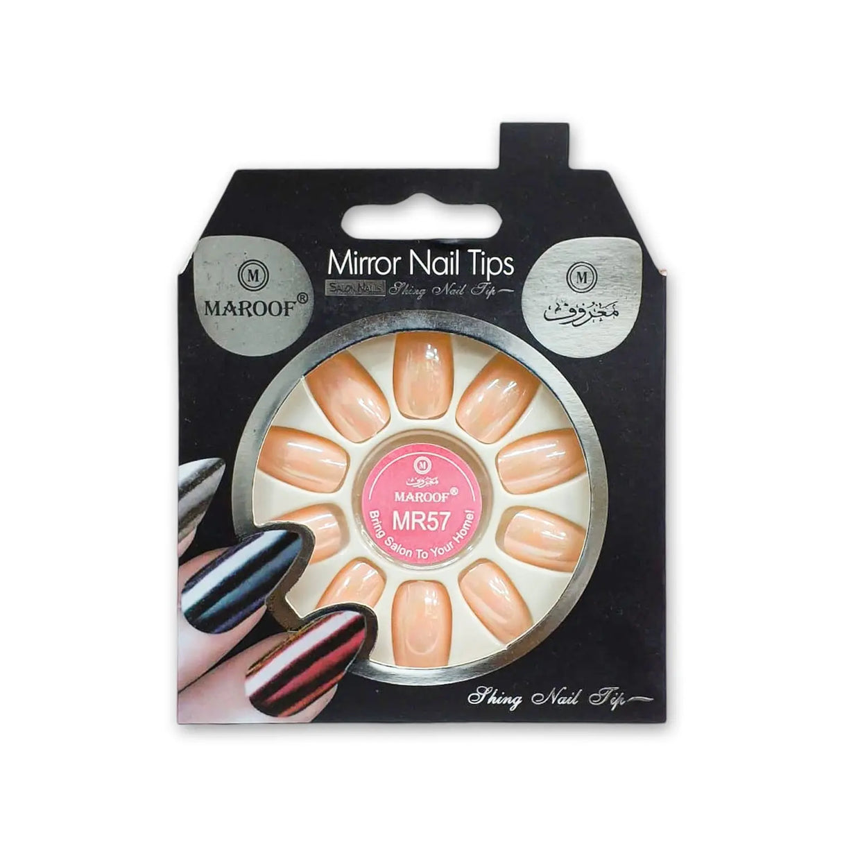 Maroof Mirror Nail Tips Glagil