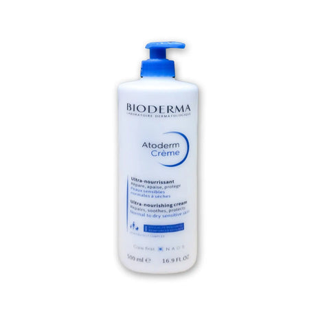 Bioderma Atoderm Ultra Nourishing Body Moisturiser Cream 500ml Glagil