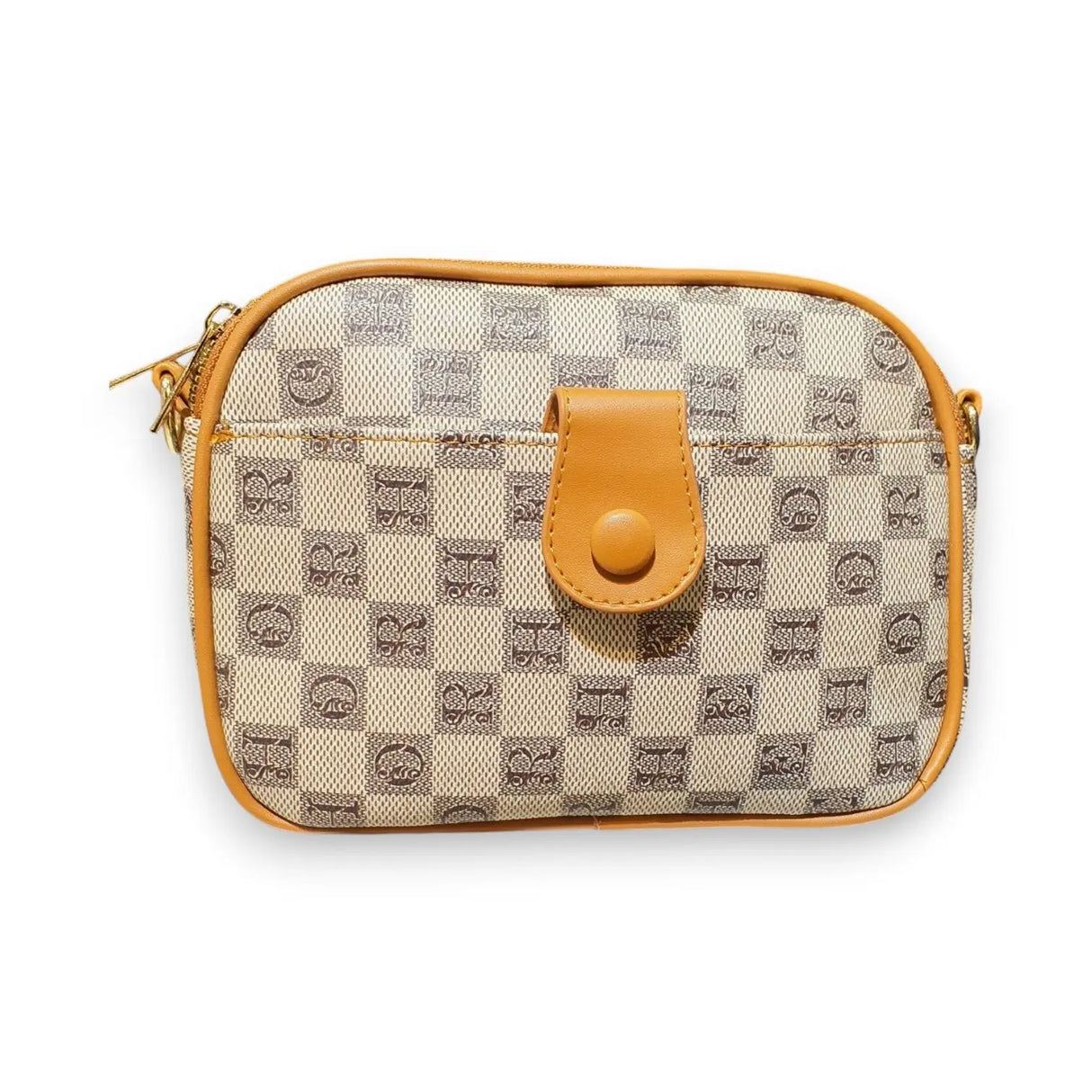 CHECKERED SHOULDER BAG - AB4223 Glagil