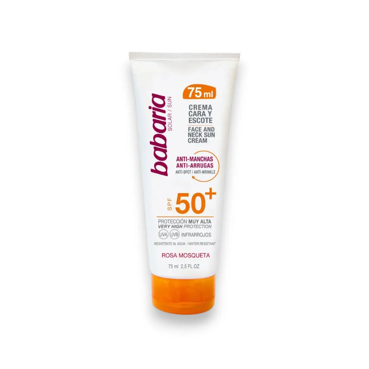 BABARIA FACE AND NECK SUN CREAM 75ML - RC3952 Glagil