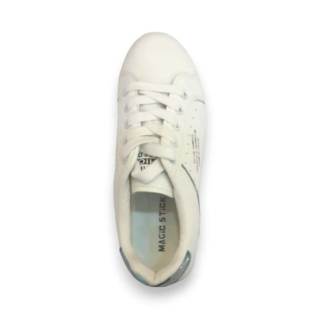 Magic Stick White Casual Sneaker - MSS5693 Glagil