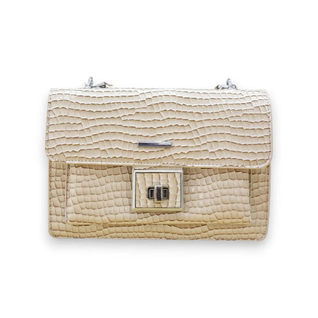 CROC- EMBOSSED BAG  - AB4217 Glagil