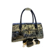 VERNIKA EMBOSSED METALLIC FLORAL BAG - STL5789 Glagil