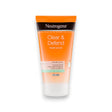 Neutrogena Clear and Defend Facial Scrub 150ml Glagil