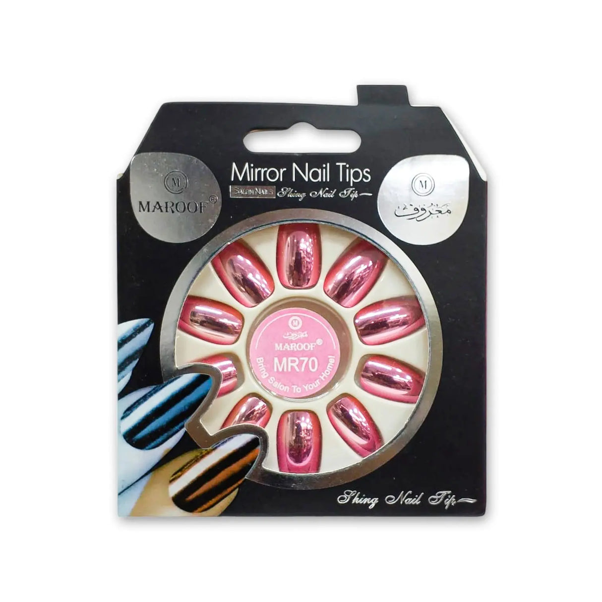 Maroof Mirror Nail Tips Glagil