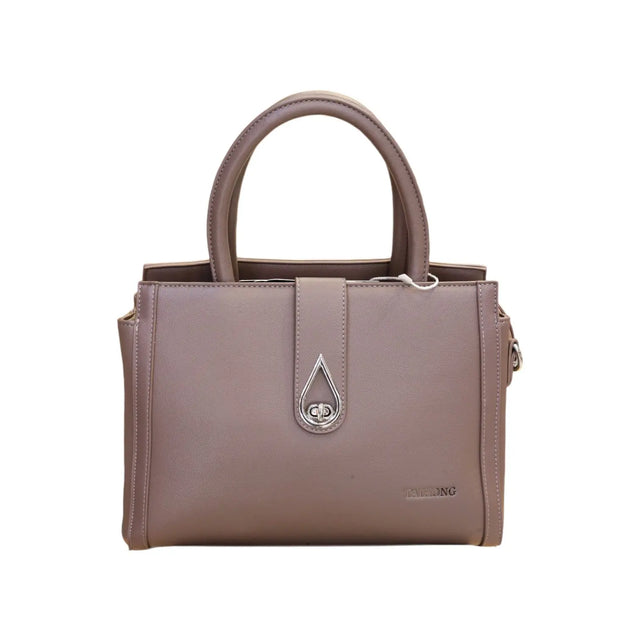 TOP HANDLE BAG W/ TEAR DROP CLASP - AT4659 Glagil