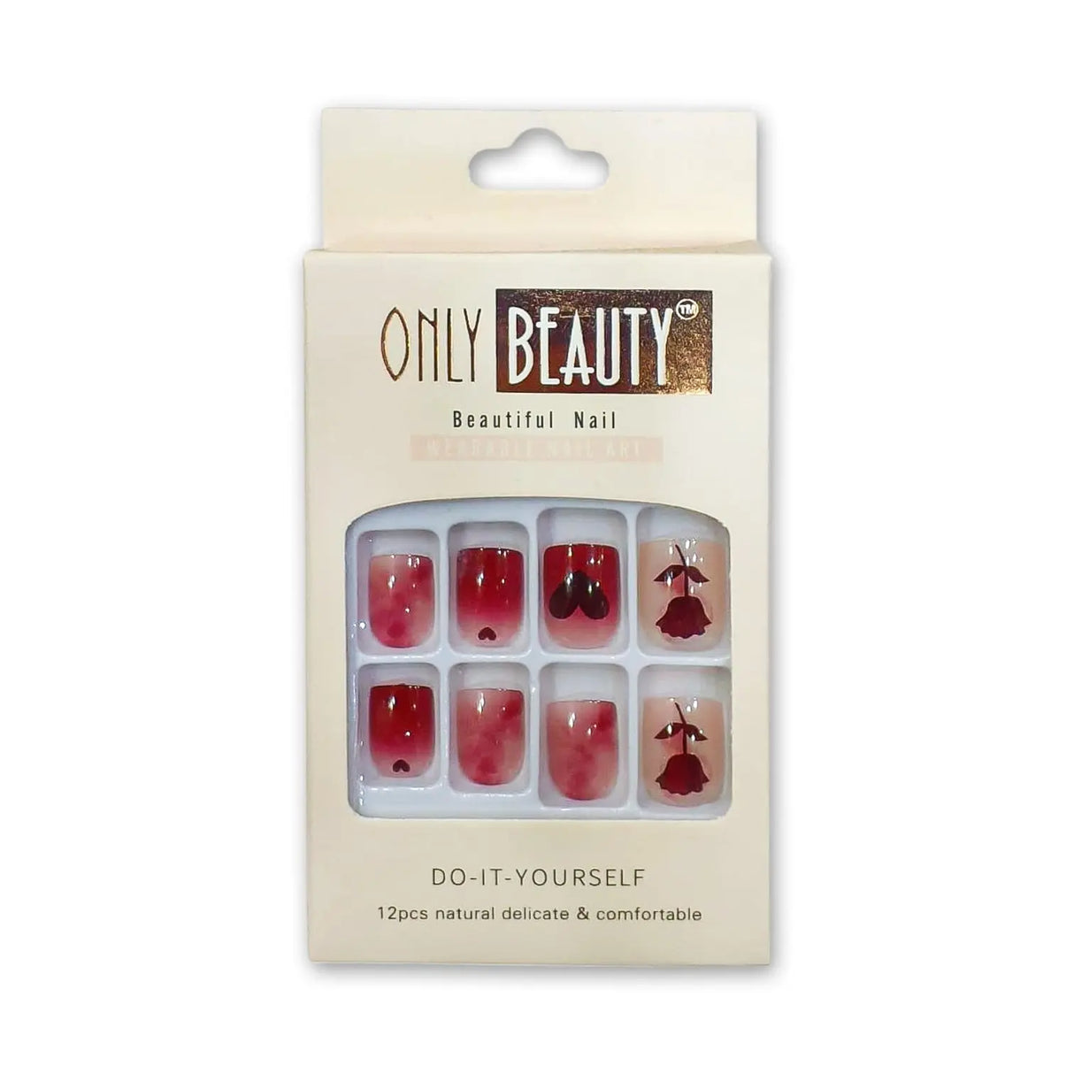 Only Beauty Do It Yourself Nail Tips 12pcs Glagil