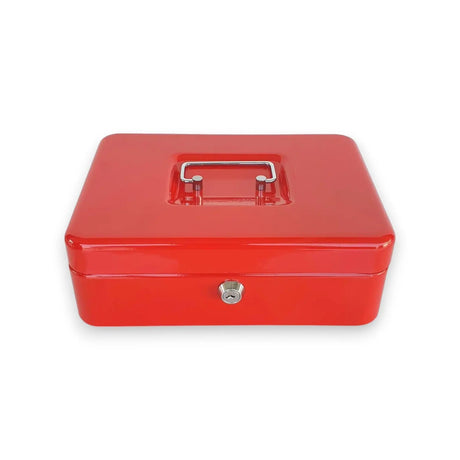 SECURA 10" RED CASH BOX - AUS3073 Glagil