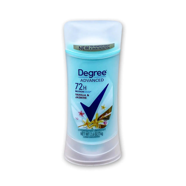 degree addvance deodorant vanilla and jasmine 74g Glagil