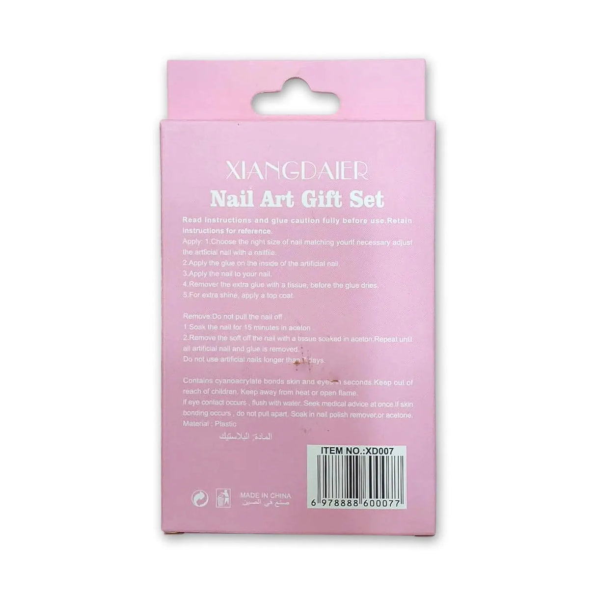 Xiangdaier Luxe Finish Nail Tip Kit Glagil