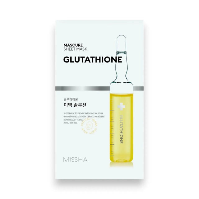 Missha Mascure Glutathione Sheet Mask 28ml Glagil